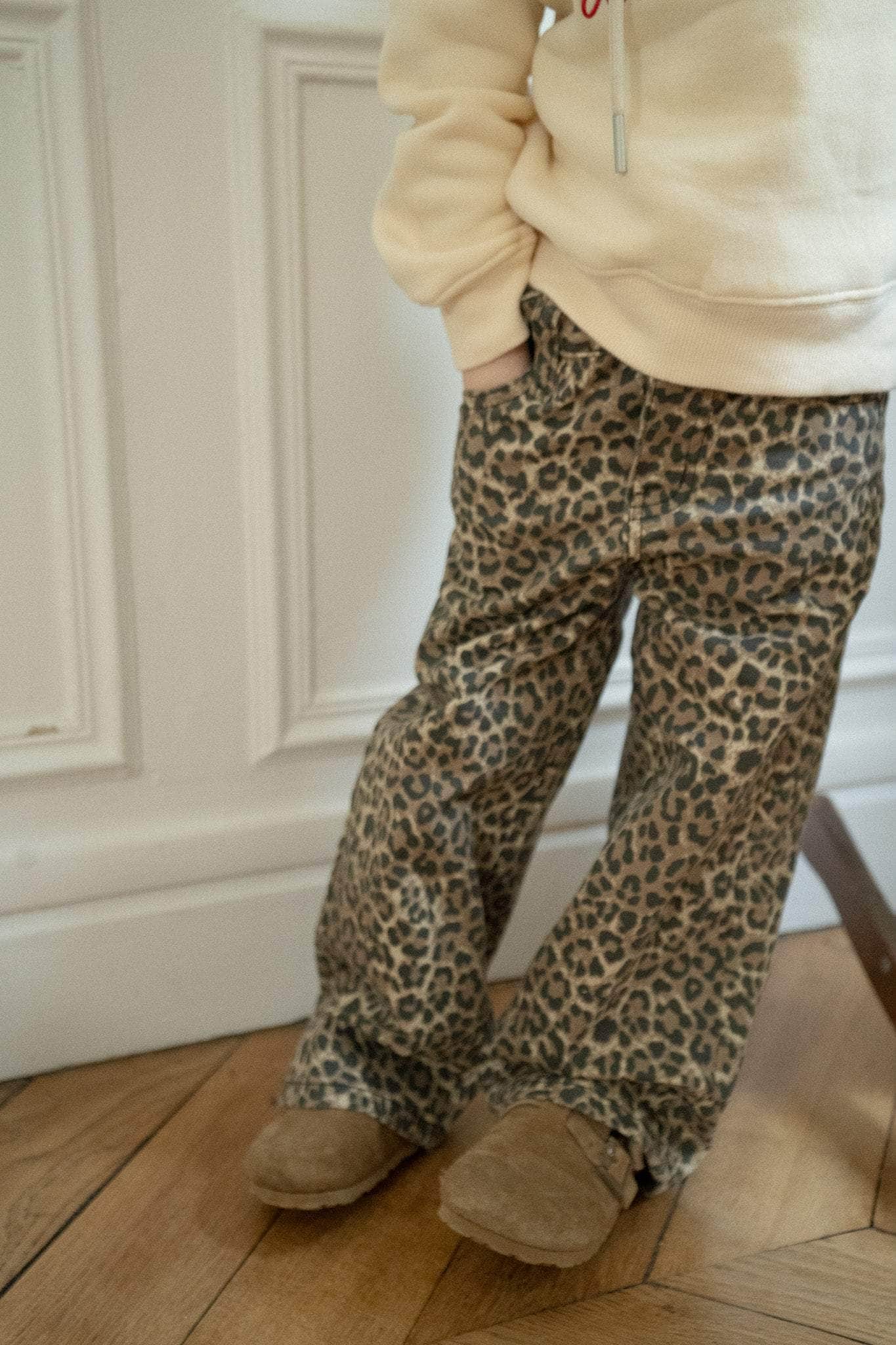 POUMPOUM PANTALON MINI JEAN LÉO MINI JEAN LÉO